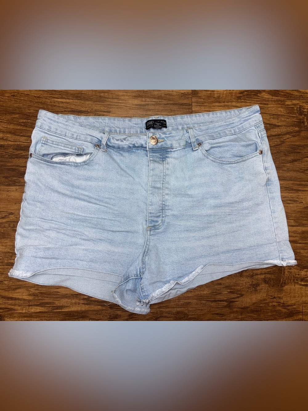 Forever 21 High Rise Shorts Plus Size 20